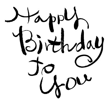 EPS 문자 손글씨 알파벳 영어 기념일 행복 백그라운드 일러스트 캘리그라피 이벤트 타이포그라피 글자캘리그라피 사람없음 축하 생일 생일축하 국내일러스트 감정 컨셉 파일형식 벡터