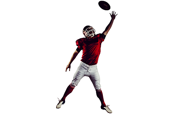 포토 JPG 해외이미지 백인 손 남자 스포츠 공 청소년 놀이 축구선수 한명 잔디 20대 빨간색 운동복 점프 축구 힘 장비 잡기 헬멧 결심 집중 쿼터백 페이스페인팅 해외202105 해외포토 서양인 식물 1 옷 컬러 컨셉 모션 운동선수 사람 청년 신체부위 구기 보호장비 파일형식