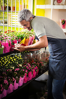 포토 JPG 해외이미지 식물 백인 직업 라이프스타일 남자 꽃 행복 분홍색 비즈니스 통신 탁자 무선통신 실내 말하기 대화 미소 성인 사람없음 30대 스마트폰 핸드폰 펜 앞치마 외침 성장 기록 신선 작업 변화 연결 토론 꽃집 확인 서비스 만들기 통화 질서 소매 주인 소통 마케팅 조언 해외202105 해외포토 서양인 감정 컬러 가구 컨셉 모션 표정 사람 내부 생활 장년 전자제품 스마트기기 필기구 상점 소리 예절 파일형식