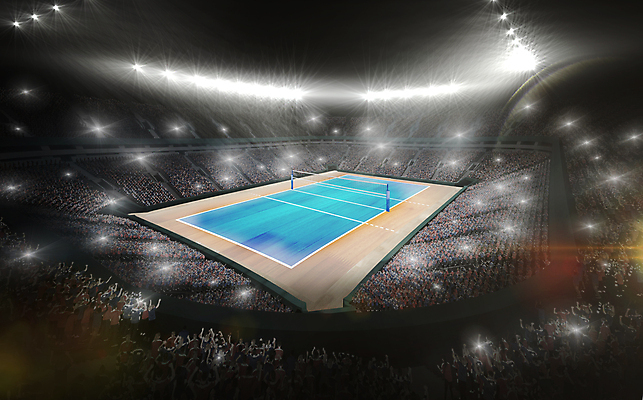 포토 JPG 해외이미지 스포츠 올림픽 밭 전등 이벤트 경기 사람없음 경기장 게임 그물 배구 카피스페이스 해외202105 해외포토 농업 스포츠시설 놀이 조명 구기 공백 파일형식