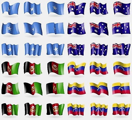 EPS 해외이미지 디자인 문화 상징 일러스트 세계 직물 호주 심볼 지역 베네수엘라 아프가니스탄 전국 강조 국경 해외202004 해외202105 해외일러스트 남아메리카 오세아니아 파일형식 벡터