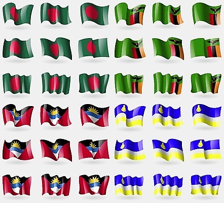 EPS 해외이미지 디자인 문화 상징 일러스트 세계 직물 심볼 지역 방글라데시 잠비아 전국 강조 국경 해외202004 해외202105 해외일러스트 아프리카 남아시아 파일형식 벡터