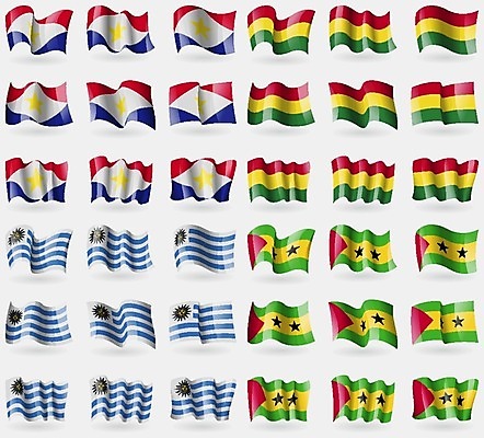 EPS 해외이미지 디자인 문화 상징 일러스트 세계 직물 심볼 지역 볼리비아 우루과이 전국 강조 국경 해외202004 해외202105 해외일러스트 아메리카 남아메리카 파일형식 벡터