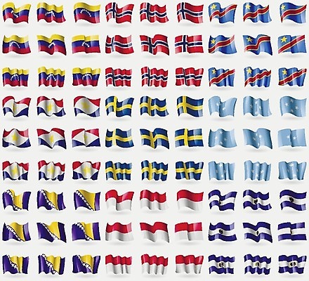 EPS 해외이미지 디자인 문화 상징 일러스트 휴가 스웨덴 노르웨이 직물 심볼 지역 모나코 베네수엘라 전국 해외202004 해외202105 해외일러스트 유럽 북유럽 남아메리카 파일형식 벡터