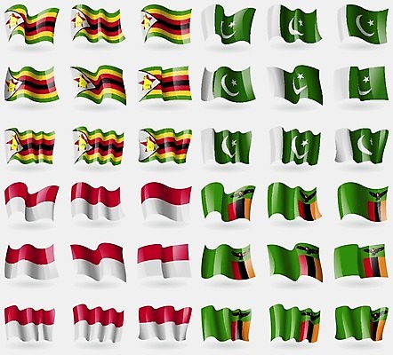 EPS 해외이미지 디자인 문화 상징 일러스트 세계 직물 심볼 인도네시아 지역 잠비아 전국 파키스탄 강조 국경 해외202004 해외202105 해외일러스트 아시아 아프리카 파일형식 벡터