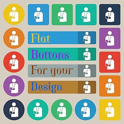 EPS 해외이미지 손 디자인 응시 실루엣 일러스트 건강 병원 사람 그래픽 픽토그램 숫자 약 손상 긴급 도움 플랫 떨어짐 질병 상처 미끄러짐 장애인 사건 심볼 사인 붕대 팔 외과 보험 장애 깨짐 돌봄 보철 옛날 헬프 접근 해외202004 해외202105 해외일러스트 문자 시선 컨셉 의학 모션 촬영기법 신체부위 파일형식 벡터