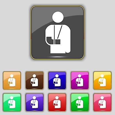 EPS 해외이미지 손 디자인 응시 실루엣 일러스트 건강 병원 사람 그래픽 픽토그램 숫자 약 손상 긴급 도움 플랫 떨어짐 질병 상처 미끄러짐 장애인 사건 심볼 사인 붕대 팔 보험 장애 깨짐 돌봄 보철 옛날 헬프 접근 해외202004 해외202105 해외일러스트 문자 시선 컨셉 의학 모션 촬영기법 신체부위 파일형식 벡터