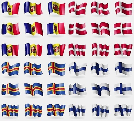 EPS 해외이미지 디자인 문화 상징 일러스트 덴마크 핀란드 세계 직물 심볼 지역 안도라 전국 강조 국경 해외202004 해외202105 해외일러스트 북유럽 파일형식 벡터