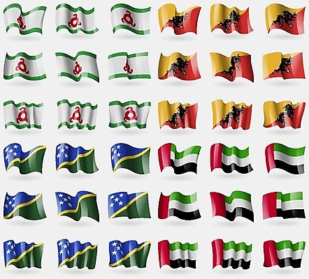 EPS 해외이미지 디자인 문화 상징 일러스트 세계 직물 심볼 지역 아랍에미리트 부탄 전국 강조 국경 해외202004 해외202105 해외일러스트 중동 남아시아 파일형식 벡터