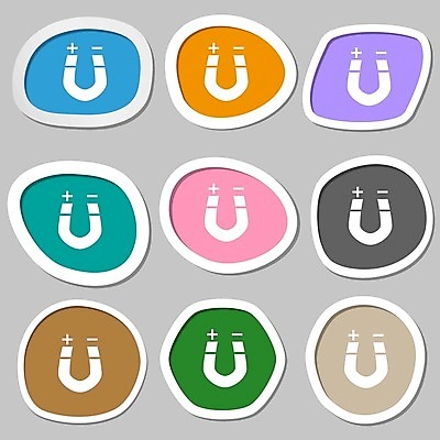 EPS 해외이미지 모양 디자인 교육 실루엣 과학 일러스트 학교 금속 검은색 힘 장비 에너지 흰색 플랫 심볼 사인 자석 고립 물리학 편자 해외202004 해외202105 해외일러스트 컬러 재질 촬영기법 말발굽 물리 파일형식 벡터