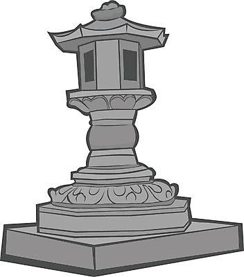 EPS 전통 시설물 건축 종교 조각 고건축 불교 한국건축 일러스트 종교건축 사람없음 동양건축 석등 조각_조소 국내일러스트 건축물 조소 파일형식 벡터 동양