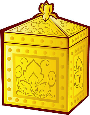 EPS 전통 기념일 종교 불교 일러스트 종교용품 사람없음 부처님오신날 불교용품 불도 사리 유골 유골함 국내일러스트 이벤트 장례 파일형식 벡터