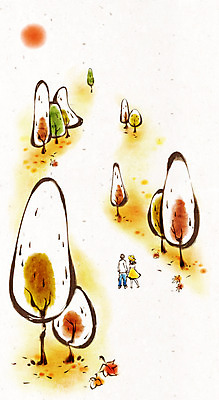 PSD 커플 여자 남자 캘리배경 백그라운드 일러스트 캘리그라피 수묵화 사람 풍경 성인 두명 산책 가로수 성인만 국내일러스트 관계 휴식 미술 파일형식