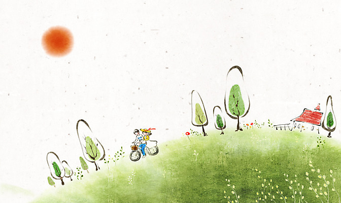 PSD 나무 커플 여자 남자 캘리배경 백그라운드 데이트 일러스트 캘리그라피 수묵화 사람 풍경 성인 두명 여름 태양 자전거 봄 동산 성인만 봄배경 국내일러스트 자연요소 식물 계절 관계 미술 바이크 파일형식