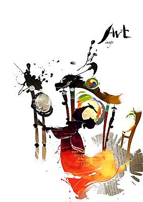 PSD 한국전통 영어 여자 문화 예술 악기 일러스트 문화예술 국악기 한명 사람 성인 단어 춤 화려 전통의상 한복 북 그림 전통무용 ART 삼고무 특별함 여자만 여자한명만 성인여자만 성인만 국내일러스트 문자 1 전통 음악 컨셉 타악기 한국 국악 파일형식