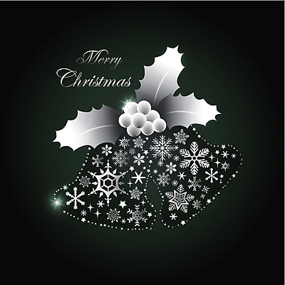 EPS 모양 별 백그라운드 크리스마스 일러스트 눈꽃 사람없음 장식 반짝임 초인종 종 화려 실버 은색 신비 특별함 국내일러스트 자연요소 기념일 노년 컬러 컨셉 모션 눈_날씨 파일형식 벡터