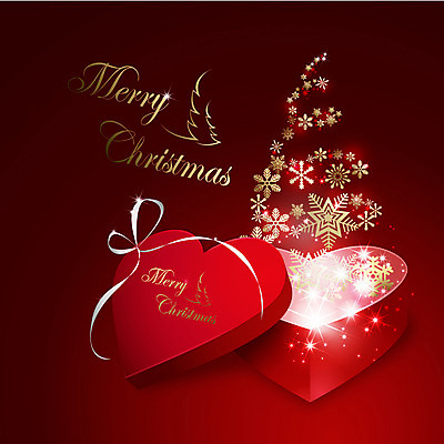 EPS 모양 별 리본 백그라운드 크리스마스 일러스트 눈꽃 선물 사람없음 장식 빨간색 선물상자 반짝임 하트 오픈 화려 신비 특별함 국내일러스트 자연요소 기념일 컬러 컨셉 모션 눈_날씨 상자 파일형식 벡터