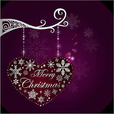 EPS 모양 별 백그라운드 크리스마스 일러스트 간판 눈꽃 사람없음 장식 반짝임 보라색 하트 화려 신비 특별함 국내일러스트 자연요소 기념일 컬러 컨셉 모션 눈_날씨 파일형식 벡터