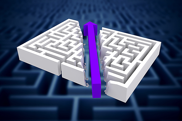 포토 JPG 해외이미지 디자인 백그라운드 패턴 표시 추상 화살 사람없음 파란색 빛 3D 디지털 가리킴 퍼즐 방향 질감 만들기 미로 애니메이션 문제해결 발생 어려움 효과 해외202105 해외포토 컬러 무늬 모션 손짓 디지털합성 파일형식