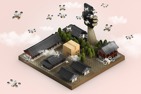 PSD 편집 편집이미지 백그라운드 모바일 한옥 들기 사람없음 스마트폰 3D 배송 디지털합성 손모양 온라인쇼핑 주문 모바일쇼핑 택배상자 드론 전주 핀테크 편집소스 전주한옥마을 모빌리티 편집3D 모양 한국전통 교통수단 고건축 모션 금융 핸드폰 스마트기기 쇼핑 상자 전라북도 택배 한옥마을 온라인 파일형식 손_신체부위