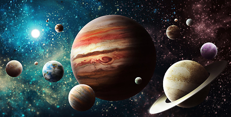 PSD 별 지구 과학 일러스트 사람없음 빛 태양 우주 행성 신비 공상 태양계 토성 은하 목성 금성 수성 천왕성 해왕성 SF 국내일러스트 자연요소 컨셉 파일형식