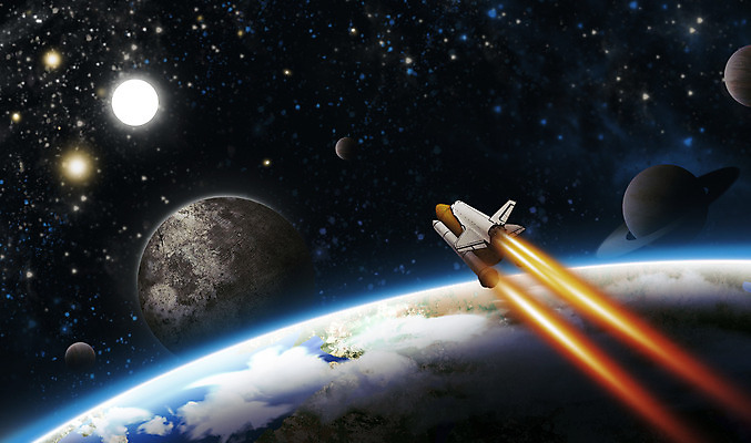 PSD 별 지구 과학 일러스트 사람없음 태양 우주 행성 로켓 달 신비 우주선 공상 태양계 토성 은하 SF 국내일러스트 자연요소 컨셉 파일형식