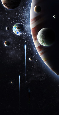 PSD 별 지구 과학 일러스트 사람없음 빛 우주 행성 유성 신비 공상 태양계 은하 목성 운석 소행성 SF 국내일러스트 자연요소 컨셉 파일형식