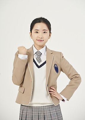 포토 JPG 스튜디오촬영 학생 여자 교복 허리손 청소년 여고생 고등학생 실내 한명 미소 상반신 앞모습 10대 파이팅 한국인 결심 흰배경 십대여자한명만 국내포토 1 옷 뷰포인트 포즈 백그라운드 컨셉 모션 표정 사람 동양인 내부 흰색 여자한명만 십대여자만 파일형식