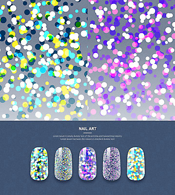 백그라운드 패턴 일러스트 사람없음 반짝임 화려 네일아트 보케 국내일러스트 AI파일 컨셉 무늬 모션 뷰티 파일형식 벡터