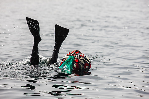 포토 JPG 주간 바다 해변 야외 신체부위 다리 경상북도 동해 해녀 입수 포항 테왁 국내포토 자연요소 직업 한국 사람 경상도 어구 파일형식
