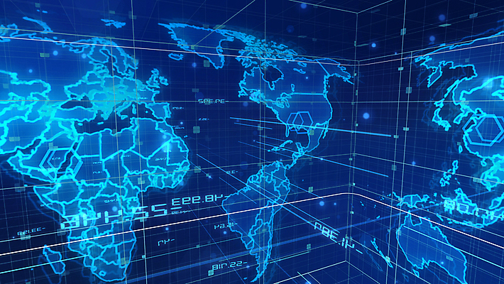 포토 JPG 해외이미지 백그라운드 세계지도 사람없음 그래픽 파란색 3D 홀로그램 해외202004 해외포토 컬러 지도 세계 디지털합성 파일형식
