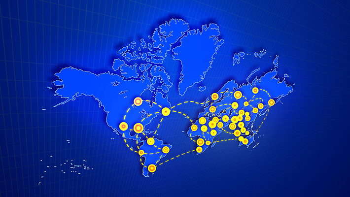 포토 JPG 해외이미지 백그라운드 세계지도 사람없음 그래픽 파란색 3D 네트워크 네트워킹 해외202004 해외포토 컬러 지도 세계 디지털합성 파일형식
