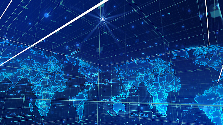 포토 JPG 해외이미지 백그라운드 세계지도 사람없음 그래픽 파란색 3D 하이테크 홀로그램 해외202004 해외포토 컬러 지도 기술 세계 디지털합성 파일형식