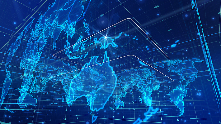 포토 JPG 해외이미지 백그라운드 세계지도 사람없음 그래픽 파란색 3D 하이테크 홀로그램 해외202004 해외포토 컬러 지도 기술 세계 디지털합성 파일형식