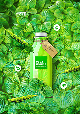 PSD 편집이미지 잎 사람없음 초록색 꼬리표 병 완두콩 채식 비건 비거노믹스 이미지편집 식물 식기 컬러 콩 경제 라벨 신조어 채식주의자 파일형식