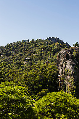 포토 JPG 주간 하늘 풍경 사람없음 야외 전라남도 암벽 목포 유달산 국내포토 자연요소 산 전라도 파일형식
