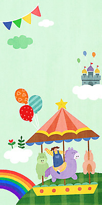 전신 PSD 구름 여자 어린이 무지개 일러스트 한명 소녀 궁전 놀이공원 승차 어린이날 즐거움 손인사 가정의달 풍선 회전목마 가랜드 소녀한명만 국내일러스트 자연요소 1 기념일 감정 고건축 모션 사람 테마파크 인사 놀이기구 5월 파티용품 여자한명만 소녀만 파일형식