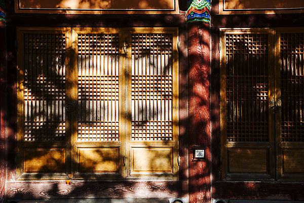 포토 JPG 주간 사람없음 야외 햇빛 사찰 충청남도 창호문 나무그늘 국내포토 예산군 자연요소 나무 종교건축 태양 문 그늘 충청도 파일형식