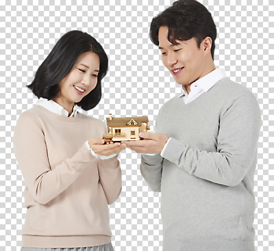 편집 편집이미지 부부 응시 여자 남자 행복 신혼부부 부동산 주택 서기 미소 들기 누끼 상반신 성인 두명 앞모습 캐주얼 30대 화목 다정 한국인 내집마련 건축모형 PNG 부부라이프 성인만 집모양 편집소스 모양 라이프스타일 커플 시선 옷 감정 뷰포인트 컨셉 모션 표정 사람 동양인 건물 장년 모형 재산 신혼 파일형식