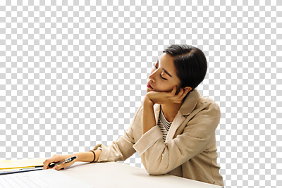편집 편집이미지 여자 생각 비즈니스 한명 누끼 앉기 상반신 20대 성인 옆모습 턱괴기 한국인 업무 비즈니스우먼 졸음 고민 매너 PNG 성인여자한명만 편집소스 1 감정 뷰포인트 모션 사람 동양인 청년 예절 작업 직장인 여자한명만 성인여자만 파일형식