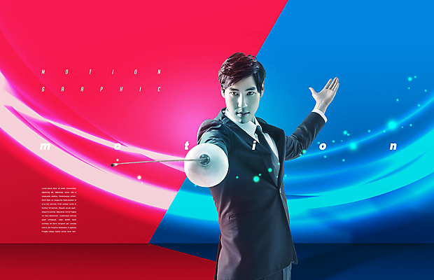 PSD 편집이미지 남자 모션 한명 들기 정장 상반신 20대 성인 그래픽 빨간색 파란색 한국인 비즈니스맨 펜싱 찌르기 펜싱검 성인남자한명만 이미지편집 1 옷 스포츠 컬러 비즈니스 사람 동양인 청년 직장인 펜싱용품 남자한명만 성인남자만 파일형식