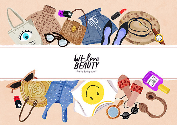 PSD 모자 옷 패션 신발 가방 일러스트 반바지 바지 프레임 사람없음 선글라스 뷰티 헤드폰 샌들 스웨터 손목시계 향수 베이지색 에코백 프레임일러스트 국내일러스트 잡화 안경 시계 컬러 음향기기 상의 장신구 하의 화장품 에코 파일형식