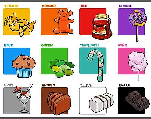 EPS 해외이미지 무료이미지 디자인 교육 어린이 음식 분홍색 백그라운드 오렌지 일러스트 벽지 사탕 그래픽 빨간색 초록색 파란색 학습 세트 컬러풀 갈색 노란색 초콜릿 보라색 검은색 유치원 회색 게임 흰색 가르침 달콤 어플리케이션 만화 수집 메인 오브젝트 문제집 기본 초보 터키석 프랄린 해외202105 해외일러스트 컬러 과일 놀이 디저트 사람 책 맛 보석 파일형식 벡터 무료콘텐츠