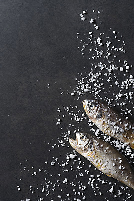 포토 JPG 스튜디오촬영 검은배경 실내 사람없음 하이앵글 양념 조미료 소금 조기_생선 국내포토 뷰포인트 백그라운드 어류 내부 검은색 향미료 파일형식