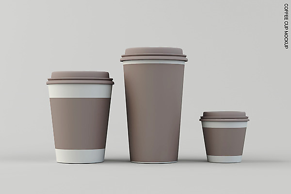 PSD 편집 편집이미지 사람없음 3D 커피잔 디지털합성 베이지색 컵뚜껑 테이크아웃컵 목업 편집소스 편집3D 커피 컬러 잔 컵 뚜껑 파일형식