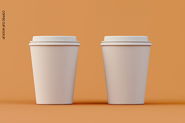 PSD 편집 편집이미지 사람없음 3D 흰색 커피잔 디지털합성 컵뚜껑 테이크아웃컵 목업 편집소스 편집3D 커피 컬러 잔 컵 뚜껑 파일형식