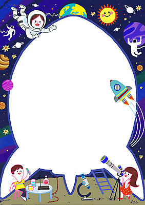 전신 PSD 여자 어린이교육 남자 별 어린이 일러스트 프레임 현미경 실험 서기 들기 앉기 소녀 소년 세명 태양 우주 망원경 행성 로켓 우주비행사 남색 비커 삼각플라스크 우주복 과학교육 어린이만 국내일러스트 자연요소 옷 교육 컬러 과학 모션 실험기구 사람 플라스크 파일형식