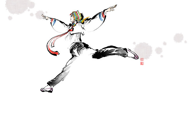 전신 PSD 여자 패션 일러스트 캘리그라피 붓터치 한명 성인 점프 춤 한복 동양화 퓨전 저고리 번짐 낙관 색동저고리 인물화 성인여자한명만 국내일러스트 1 한국전통 모션 문화예술 미술 사람 전통의상 그림 여자한명만 성인여자만 파일형식 효과