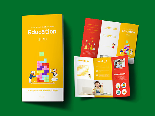 전신 템플릿 표지디자인 여자 어린이교육 표지 남자 ZIP 내지 어린이 리플렛 3단접지 들기 소녀 소년 팜플렛 여러명 상반신 성인 30대 노란색 디지털 한국인 로봇 QR코드 테트리스 인디자인 INDD AI_인공지능 이미지템플릿 교육 컬러 다수 모션 사람 동양인 장년 게임 파일형식