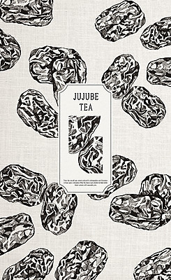 PSD 일러스트 사람없음 라벨 대추 대추차 한방차 국내일러스트 프레임 차_음료 전통차 파일형식